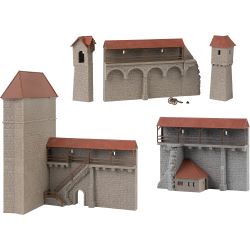 130691 Schildmauer + 130693 Wehrtürme + 191790 Altstadtmauer mit Anbau