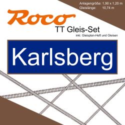 Roco TT Karlsberg Gleis Set Modellbahnanlage