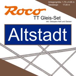 Roco TT Altstadt Gleis Set Modellbahnanlage