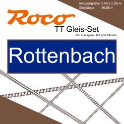 Roco TT Rottenbach Gleis Set Modellbahnanlage