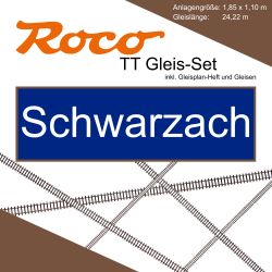Roco TT Schwarzach Gleis Set Modellbahnanlage