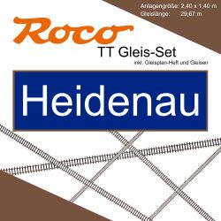 Roco TT Heidenau Gleis Set Modellbahnanlage