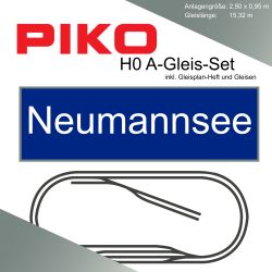 Piko A-Gleis Neumannsee Modellbahnanlage Gleisplan Set