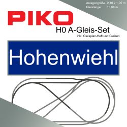 Piko A-Gleis Hohenwiehl Modellbahnanlage Gleisplan Set