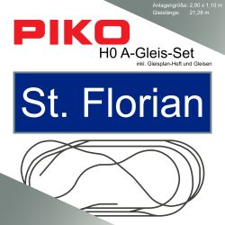 Piko A-Gleis St. Florian Modellbahnanlage Gleisplan Set