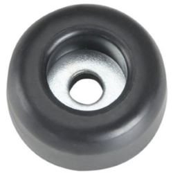 Gummifuß 25 x 11 mm, schwarz
