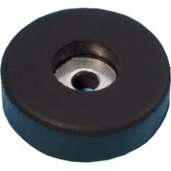 Adam Hall 4906 Gummifuß 38 x 10 mm m. Stahlscheibe