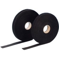Klettband 25m Doppelrolle Klett und Flausch