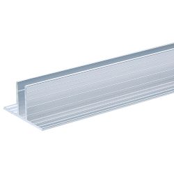 Aluminium-Profil  für 7mm Trennwand