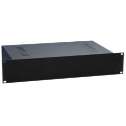 Adam Hall 87408V 19 Zoll Leergehäuse 2 HE mit Lüftungsschlitzen