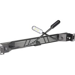 Adam Hall 19 Zoll LED Schwanenhals Racklight - 2 Schwanenhälse