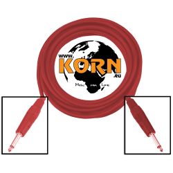 KORN Kabel Neutrik Klinkenkabel Mono, 9m, rot