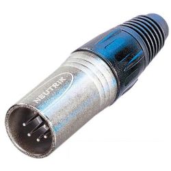 NEUTRIK XLR-Stecker 5 pol. male NC 5 MX