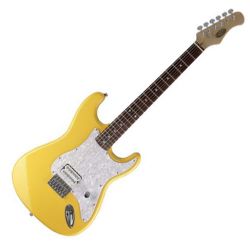 STAGG S301-YW E-Gitarre S301 ST-Style Gelb