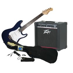 Profi E-Gitarre SET mit Verstärker und Zubehör