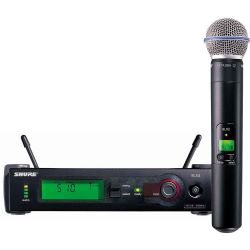Shure SLX4 E S6 + Shure Beta 58A Handsender S6