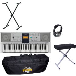 Yamaha PSR E323 Deluxe Bundle