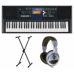Yamaha PSR E333  inkl. Kopfhörer und X-Keyboardständer