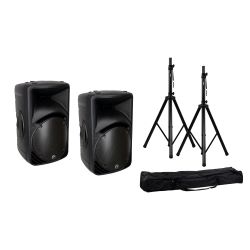 Mackie SRM 450 V2 Black Stativ Set
