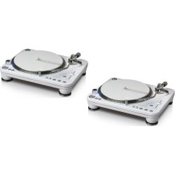 Reloop Plattenspieler RP-6000 MK6 Ltd Set | DJ Turntable in weiß | RP6000