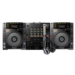 Pioneer CDJ-850-K + DJM 750K + HDJ 500 Set