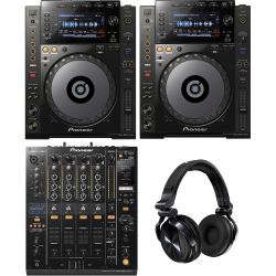 Pioneer CDJ 900 NXS + DJM 900 NXS + HDJ 1500