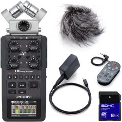 Zoom H6 APH-6 8GB SD Karten Bundle
