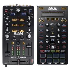 Akai AMX + Akai AFX Serato DJ Set