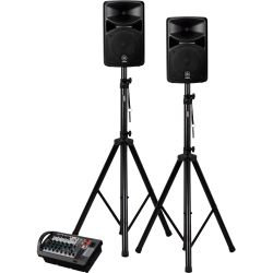 Yamaha Stagepas 400i + Stativ Set