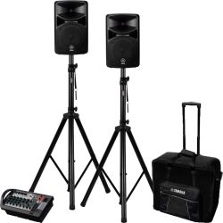 Yamaha Stagepas 400i + Stativ + Trolley Set