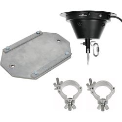 Spiegelkugel Montageset komplett + Motor + Halterung + Coupler