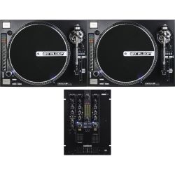 Reloop RP-8000 Straight + RMX 22i Turntable DJ Set
