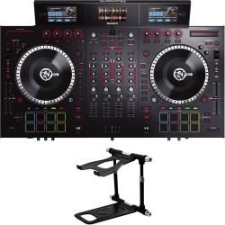 Numark NS7 III DJ Controller + Crane Elite CV5 Laptopständer