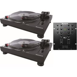 Numark TT250 USB + DJ Mixer DJ Set