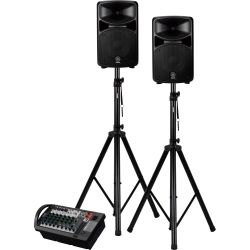 Yamaha Stagepas 600i + Stative Set