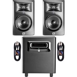 JBL LSR 305 + LSR 310S Studiomonitor System