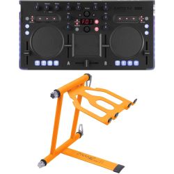 Korg Kaoss DJ + Crane CV-3 Laptop Stand Set