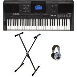Yamaha PSR E453 + Ständer + Kopfhörer