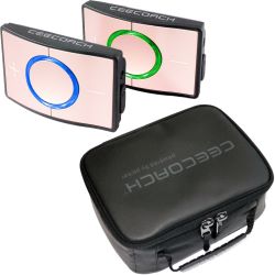 Ceecoach Kit Duo rosa + Tasche für 4 Geräte Set