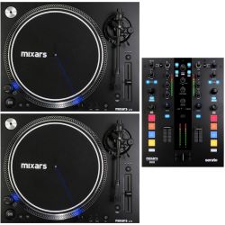 Mixars LTA Doppelpack + Duo Serato Mixer DJ Set