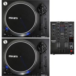 Mixars LTA Doppelpack + MXR-2 DJ Mixer DJ Set