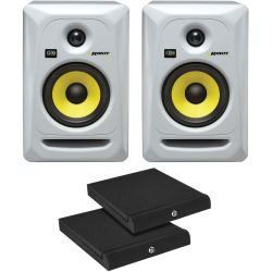 KRK RP5 ROKIT G3 SE Weiß ISO Bundle