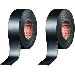 tesa 53949 Gaffer Tape matt 50mm schwarz 50m 2er Pack