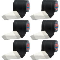 tesa 4611 Tunnelband 150mm schwarz 25m Sixpack