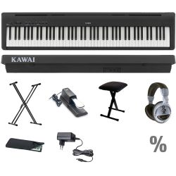 Kawai ES100 Digital E-Piano Klavier X Set + KB + KS + SP + KA + KH + NT