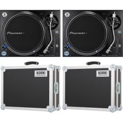 Pioneer DJ PLX-1000 Doppelpack + Cases