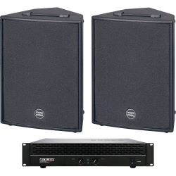 HK Audio Powerworks RS 152 X Doppelpack + Endstufe