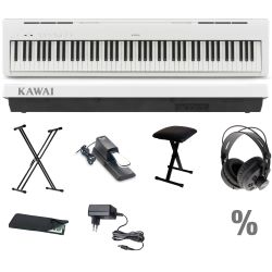 Kawai ES110 W Stage Piano X Set + KB + KS + SP + KA + KH + NT