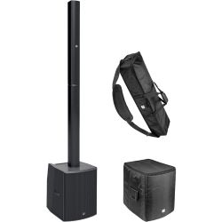 LD Systems Maui 28 G2 Schwarz + Schutzhüllen Set