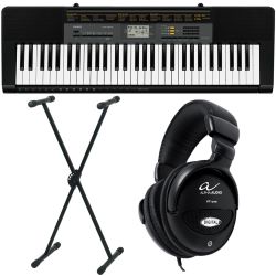 Casio CTK-2500 Keyboard + Kopfhörer + Stativ Set